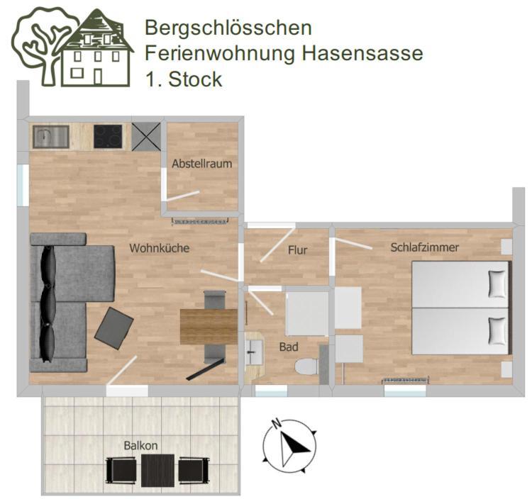 Bergschlösschen Edersee Waldeck  Exterior foto